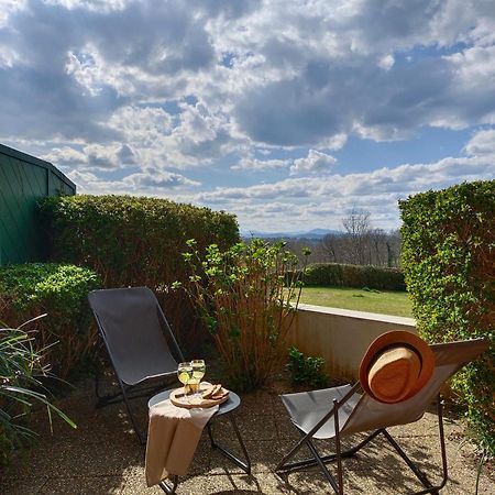 T1 Bis Avec Piscine Vue Golf Et Montagnes Apartamento Arcangues Exterior foto