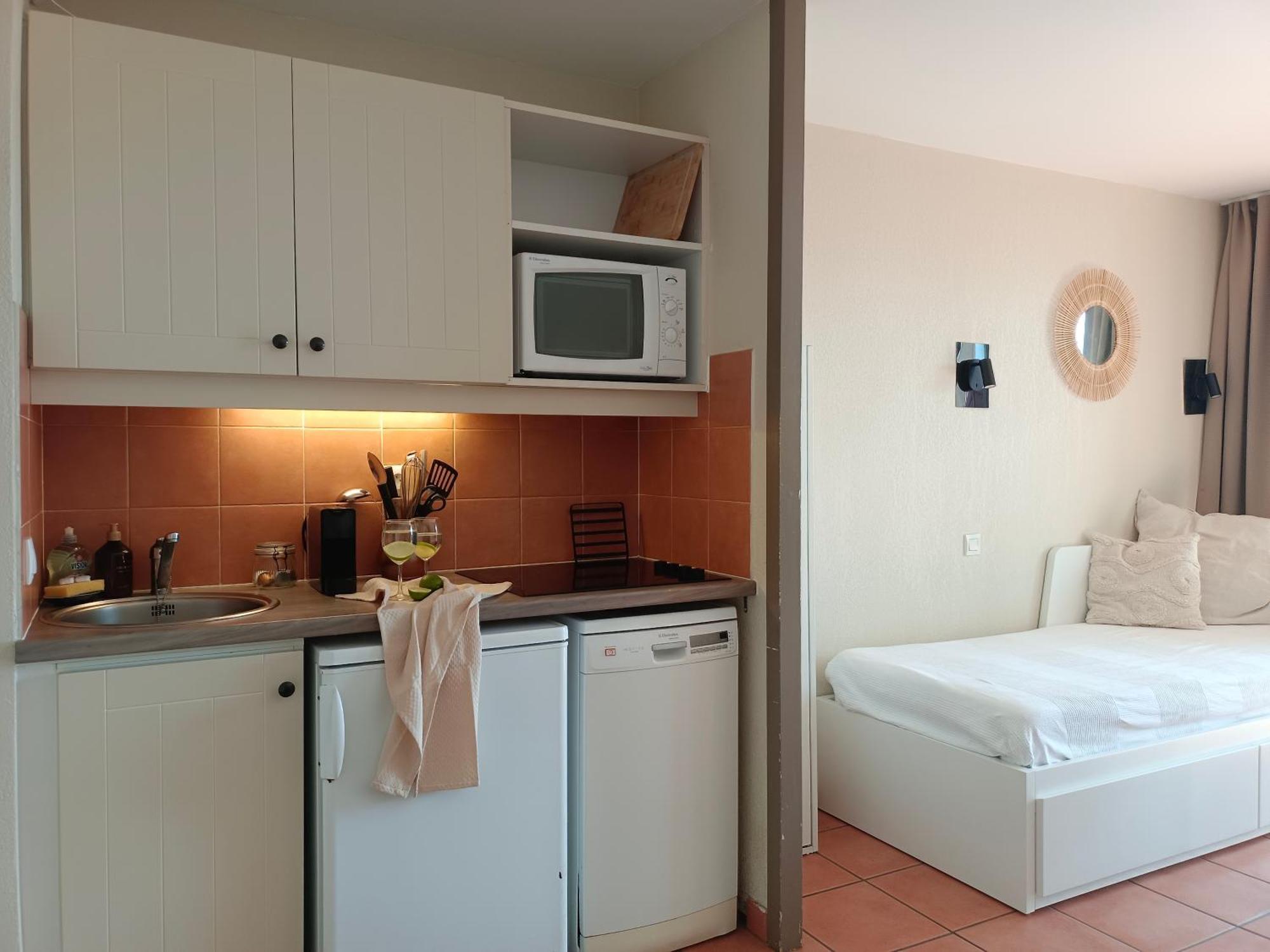 T1 Bis Avec Piscine Vue Golf Et Montagnes Apartamento Arcangues Exterior foto